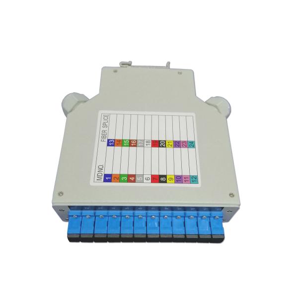 12 Port  SC FC LC ST FTTX FTTB Fiber Optic DIN Box