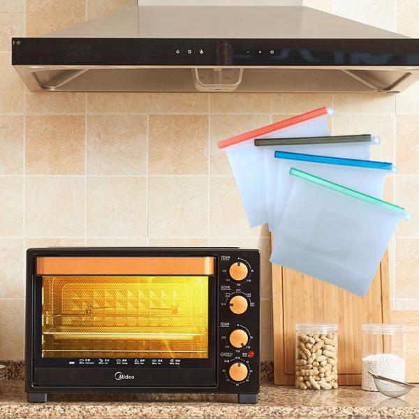 Reusable Silicone Food Storage Bag High Quality Silicone Kitchenware Silicone Fresh Container