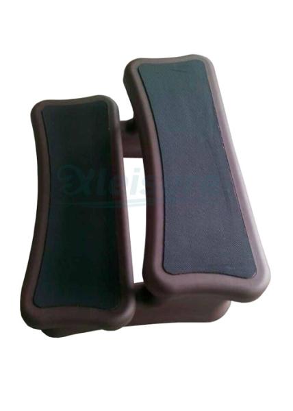 O projeto à moda da escada da associação do Jacuzzi das etapas dos termas da banheira de hidromassagem de Brown escuro fácil monta