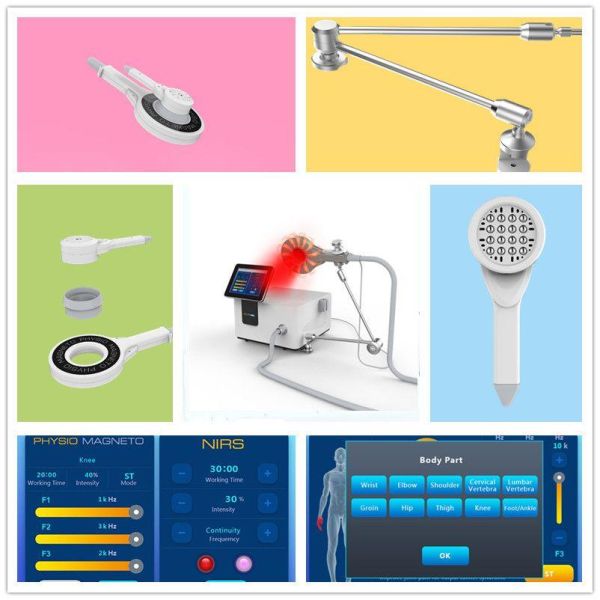 Professional Back Pain Relief Magneto Therapy Machine With 10.4 Inch Touch Screen