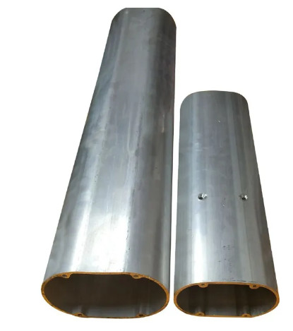 Great Varieties 6063T5 Aluminum Round Tube Aluminum Pipe 2.44m/2.5m For Curtain Rail Industry