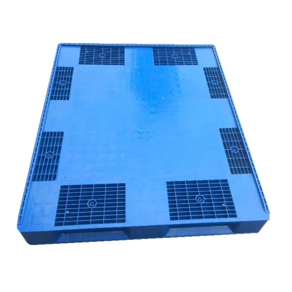 Customized 1200*1000 4 Way Entry Plastic Pallet for Beer Bottles and Juice
