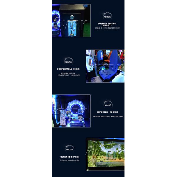 EPARK Luxury Blue Color Design Need For Speed Racing Car Simulator On Line Rank Video Machine