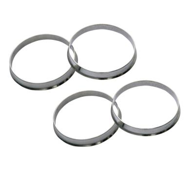 Four Pcs Aluminum Hub Rings , Wheel Hub Spacer Ring 10 Millimeter Thick