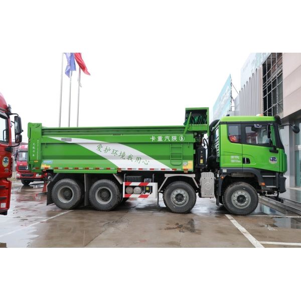 Mining Transportation Dump Truck 12wheels Shacman X5000 Tipper Dump Truck