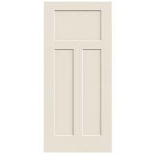 Wooden Frosted Glass HDF MDF PVC Toilet Bathroom Door Moisture Proofing