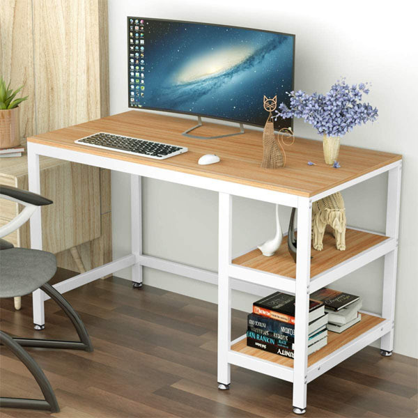 Soho Office Single Working Station Simple Design Wooden Office Desk for Versatility