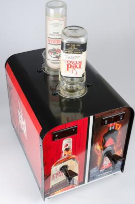Metallic Body Double Shot Chiller With 2 X 900ml Stainless Steel Inner Tank
