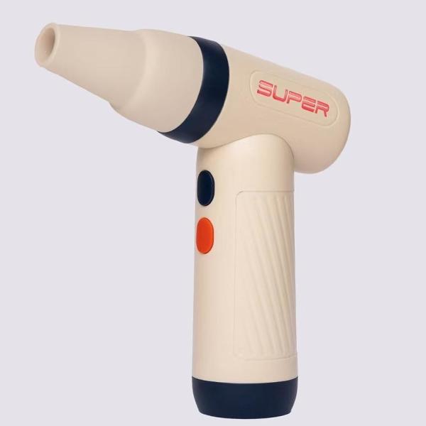 40W poderoso ventilador de secagem de jato portátil para carros Orange Khaki / Blue Khaki