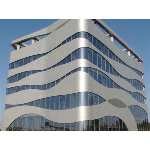 Лист раздела ненесущей стены алюминиевый прессовал для построения внешней стены