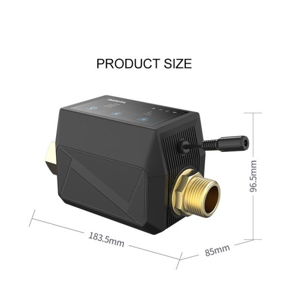 Home Pipe line Leakproof 160L Water Detection System ,Auto Shut Off Valve Water Detection Sensor