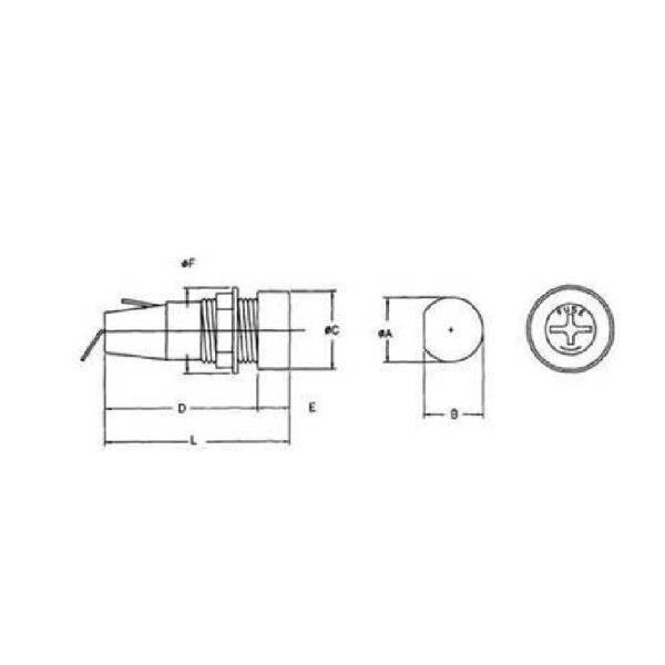 OP530 6x30mm 6.3x30mm 6.3x32mm Glass Tube Panel Mount Fuse Holder