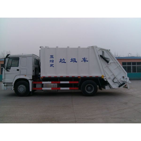 Корабли собрания отброса тележки/Compactor отброса затяжелителя International задние