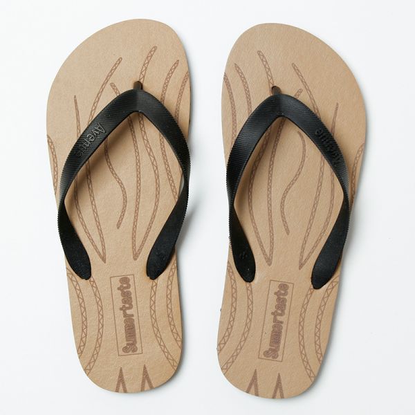 Couleur personnalisée Des tongs texturés pour hommes Des toboggans d'été légers