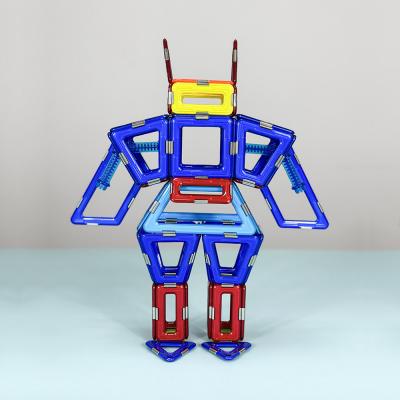 Future Technology 3D Magnetic Building Blocks Set Mecha Bat Robot Shapes