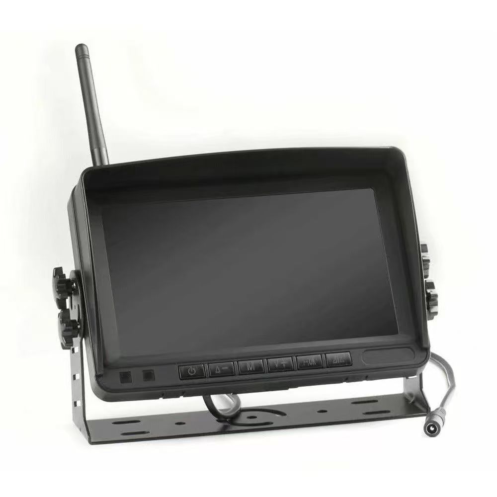 Wireless Hitch Camera with Portable Monitor Kit Reverse Camera for Easy Boat Hookup Waterproof Night Vision Driving Assistant