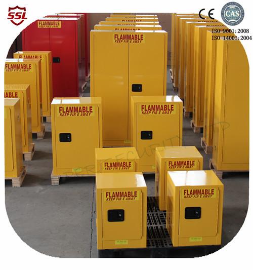 Armário de armazenamento Lockable resistente com sinais de segurança e as travas distintos da bala