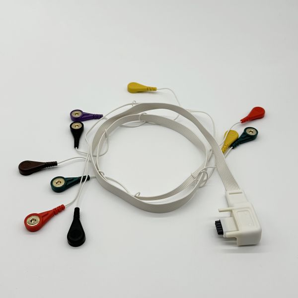 10 Lead Patient ECG Holter Cable For Mortara T12 10PIN