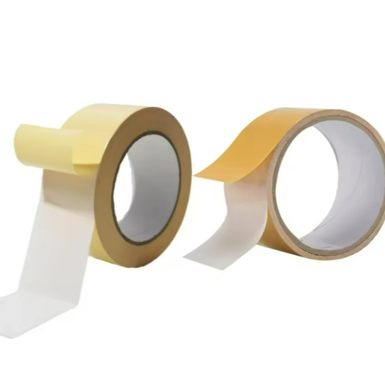 Double Sided BOPP Tape with 90um Thickness 14 N/25mm Adhesion and 70 N/25mm Tensile Strength