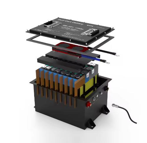 48V 200Ah Club Cart LiFePO4 LFP 100Ah 100Ah 36V 48 Volt 51.2V 72V 105Ah Smart BMS Lithium Ion Electric Golf Car Battery