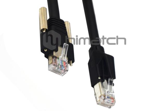 Shielded CAT5e Gigabit Ethernet Cable 5.0 Meter For GiGEt Vision Camera for locomotive track