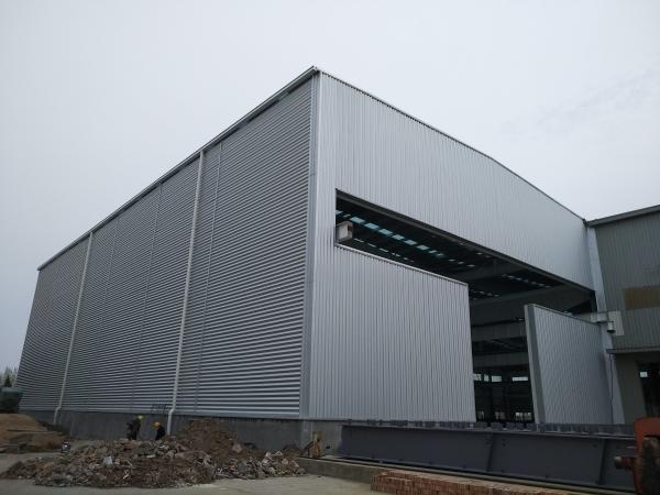 Prefabricated High Strength Heavy Load Portal Frame Steel Structure Factory Building
