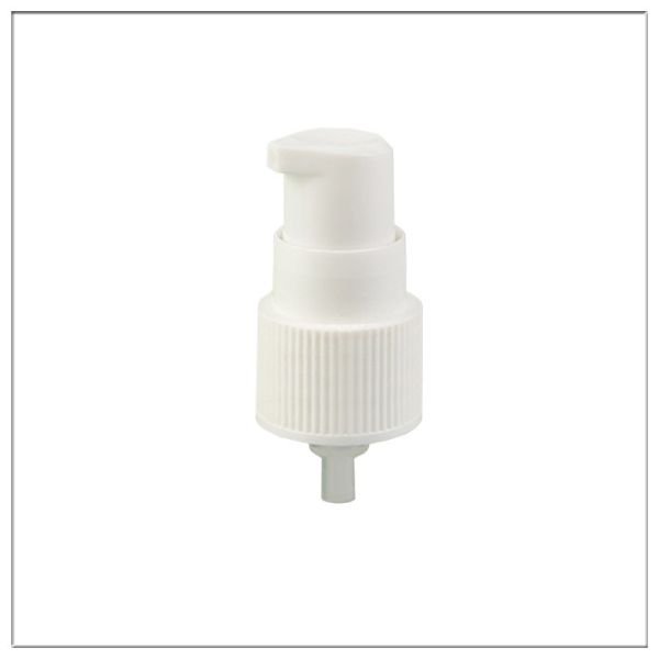 Ribbed Suface Fine Plastic Treatment Pump 20/410 24/410 For Lotion Cream