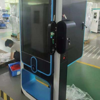 200-1000VDC Accell Axfast EV Liquid Cooling Car Station With 7 Inch Touch Screen DIN70121