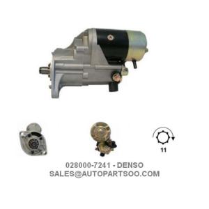 028000-7240 028000-7241 - DENSO Starter Motor 24V 4.5KW 11T MOTORES DE ARRANQUE