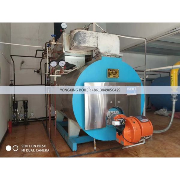 Perfect 4 Ton Natural Gas Fired Steam Boiler WNS 4-1.25-YQ Industrial Fire Tube