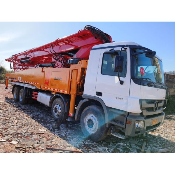 SANY 56m Бетонные насосы на шасси Mercedes-Benz для продажи