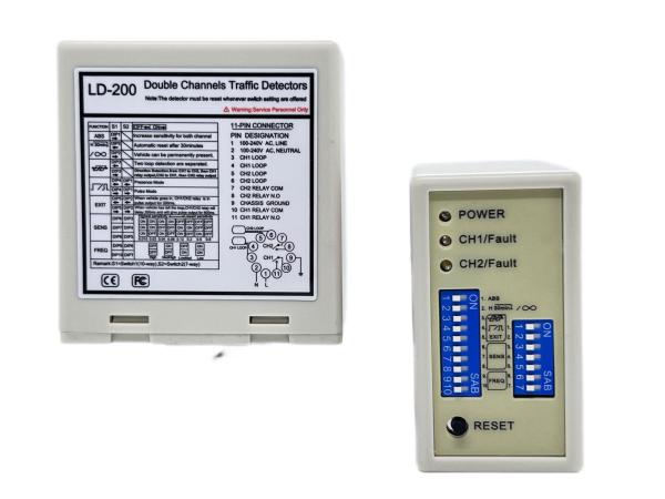 Systèmes de collecte des péages Détecteur à double boucle de canaux Diagnostic de défaut Longue durée de vie