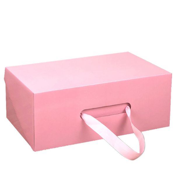 CMYK Black Corrugated Paper Packaging Box For Shoe Gift OEM/ODM