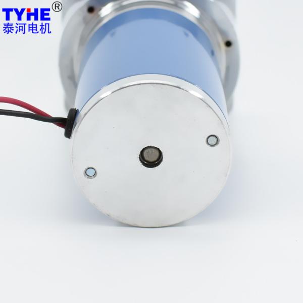 Mini Od 60mm 10nm 10 Rpm 50w Brush Dc Gear Motor 12V 24V Large Torque