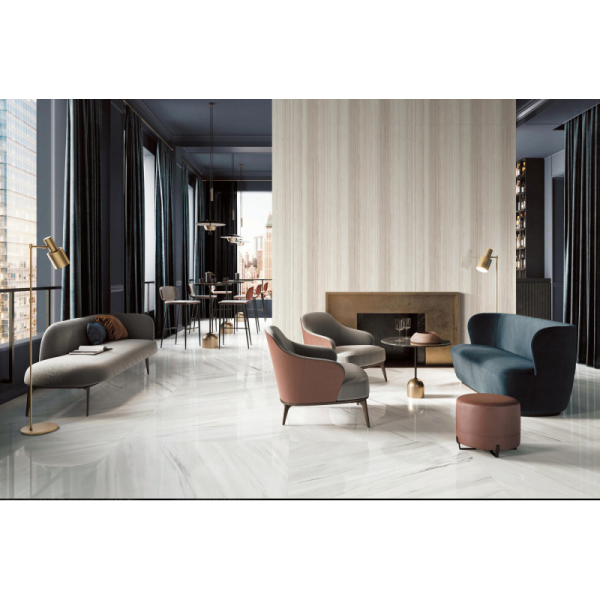 Stylish Glossy Wall Stone Tiles for Living Room Interior and Exterior Decoration
