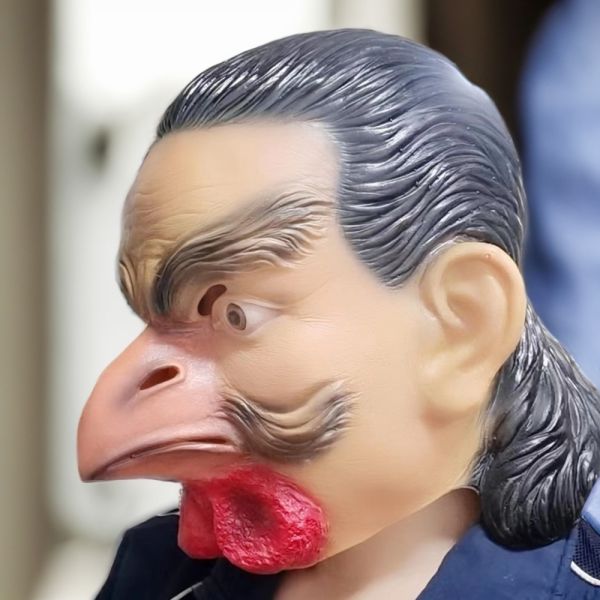 Professional Latex Movie Mask for Actors and Entertainers - One Size Fit Most Character Mask