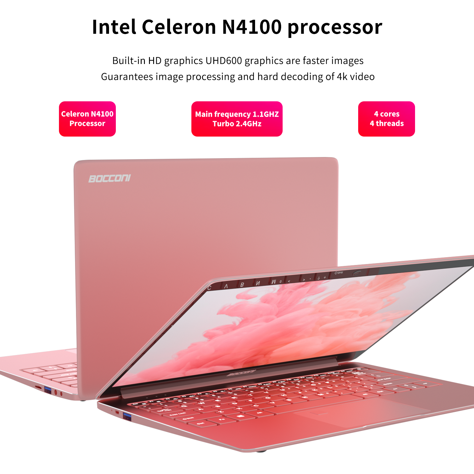 Полный ноутбук 2560x1440 Intel N4100 экрана касания дюйма WIN11 металла 12,5 мини