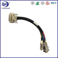 Le harnais de soudure de fil électrique avec DB25 ajoutent le mâle DB9/connecteur femelle de PVC