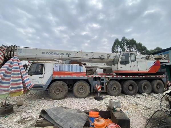 2010 Zoomlion 100 tonnes Grue mobile Grue de camion d'occasion Attractive Poids maximal de levage 16t