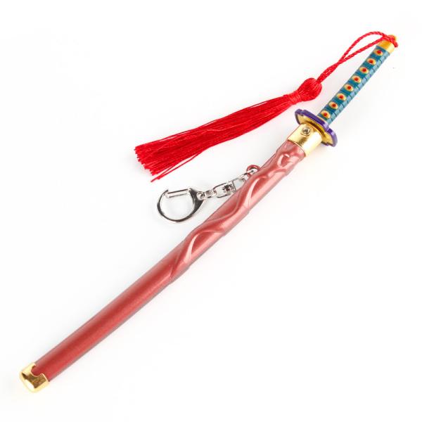 Demon Slayer Kokushibo Zen Katana 3D Model Keychain Cosplay Figure