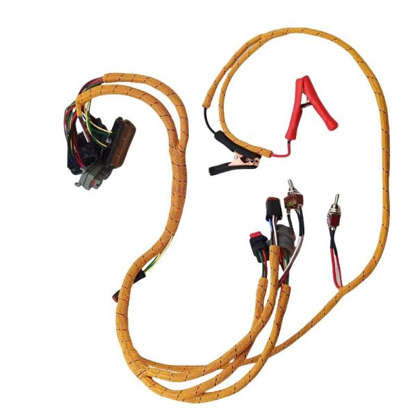 Диагностический кабельный двигатель экскаватора C6.4 Комплексное испытание проводки для  E320C