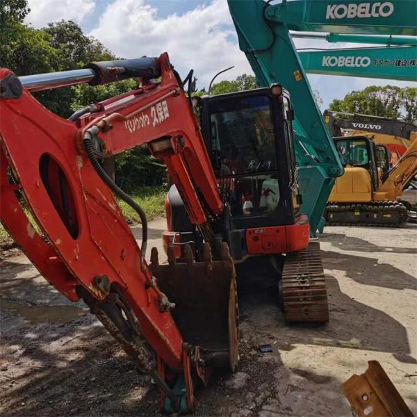 48.3KW Kubota Official 5ton KX165 Excavator from Japan with 0.24m3 Bucket Capacity