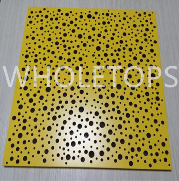 Weather Resistance 8.0mm Perforated Aluminum Panel For Facade Decoration