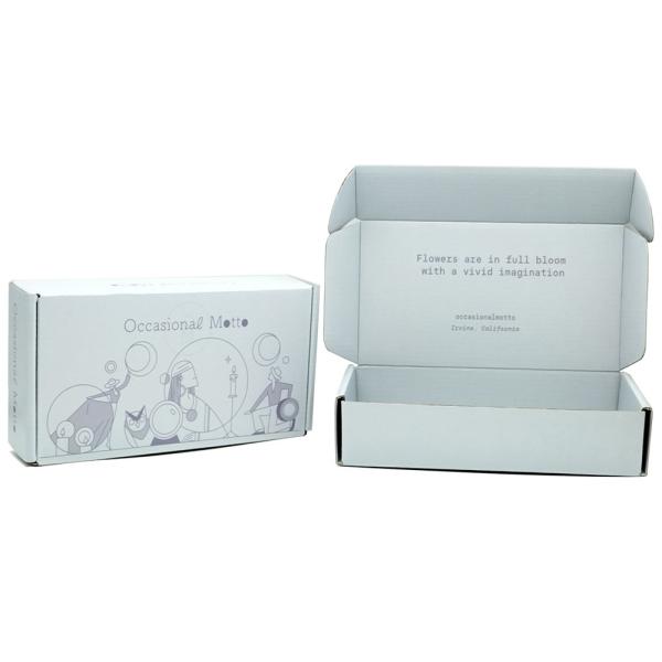 Cajas de embalaje de cartón plegables de alta gama para aviones, ropa, papel corrugado, embalaje de zapatos, sombreros, aviones, cajas de envío por correo