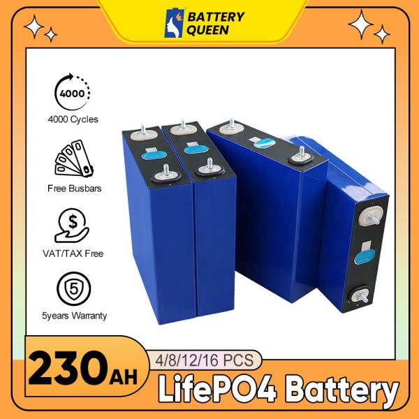 太陽エネルギーのためのEUポーランドの倉庫の在庫のイブ3.2V 230Ah 200ah LiFePO4電池細胞