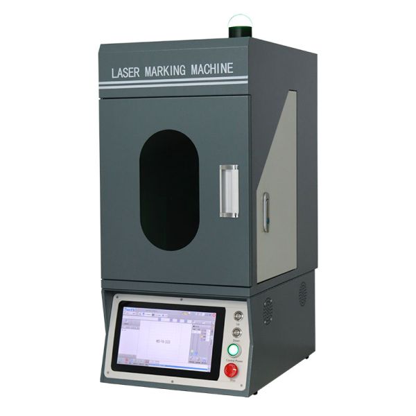 1064nm 20W Fiber Laser Engraving Machine With Lift Table Automatic Lifter