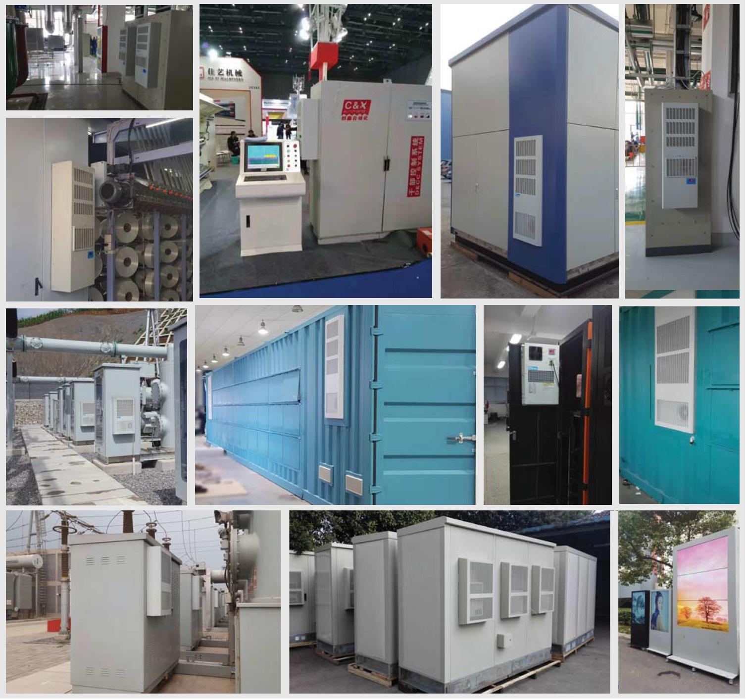 Блоки кондиционирования воздуха шкафа R134A 2500W электрические