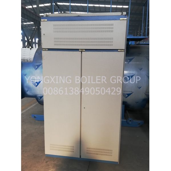 Electric Heating Horizontal Straight Tube Boiler Stainless Steel Gas Fire Boiler