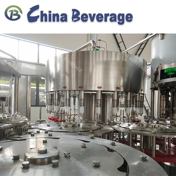 Plastic Water Bottle Filling Machine , Water Bottle Packaging Machine 15000 BPH Rotary