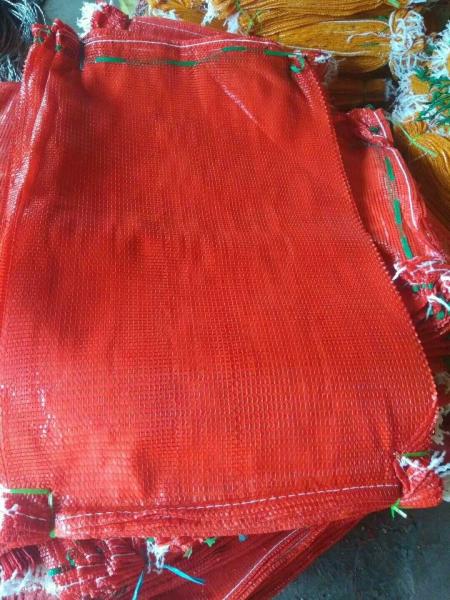 Customizable Green Cabbage Net Bag Pp Leno Knitted Plastic Mesh Bags for Agriculture